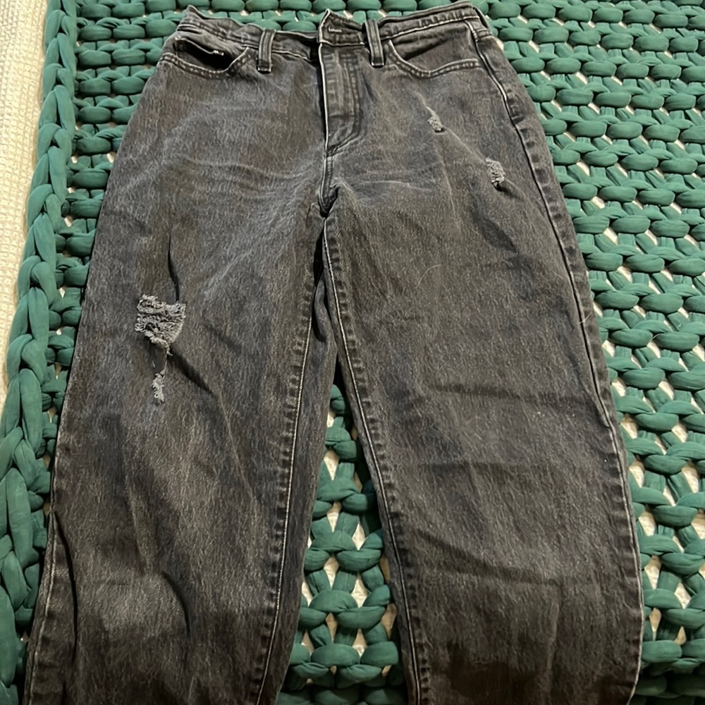 Universal thread vintage straight black jeans